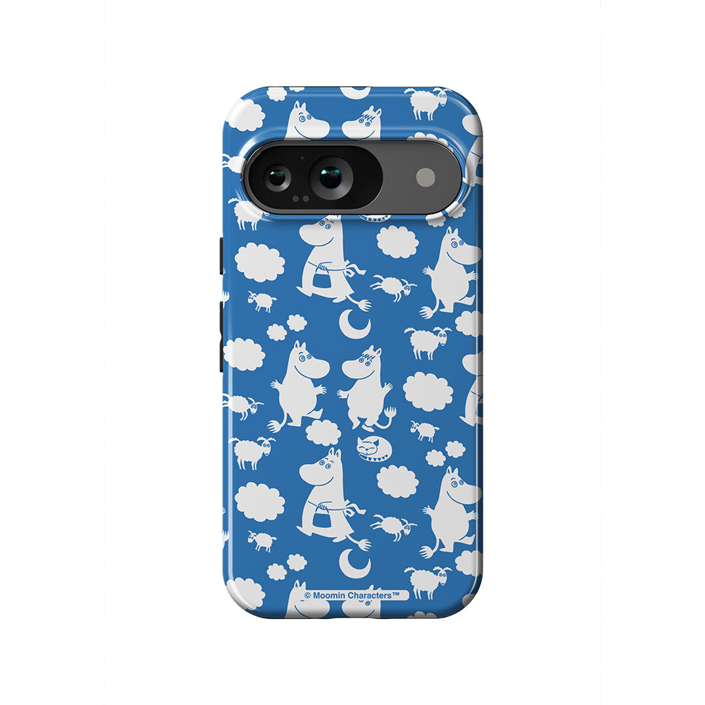 Moomins In The Clouds Google Pixel Tough Case | Moomin Shop US