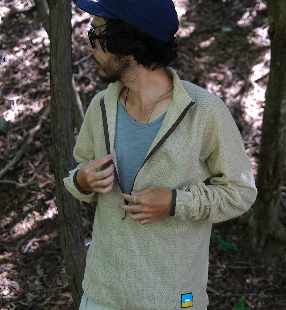 Senchi Designs 90 CREWNECK W/ HALF ZIP / センチデザイン 90クルー