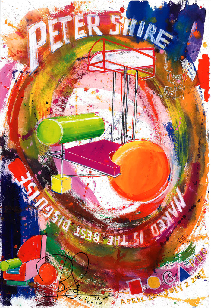 Peter Shire: Naked is the Best Disguise Poster (Signed) – MOCA Store