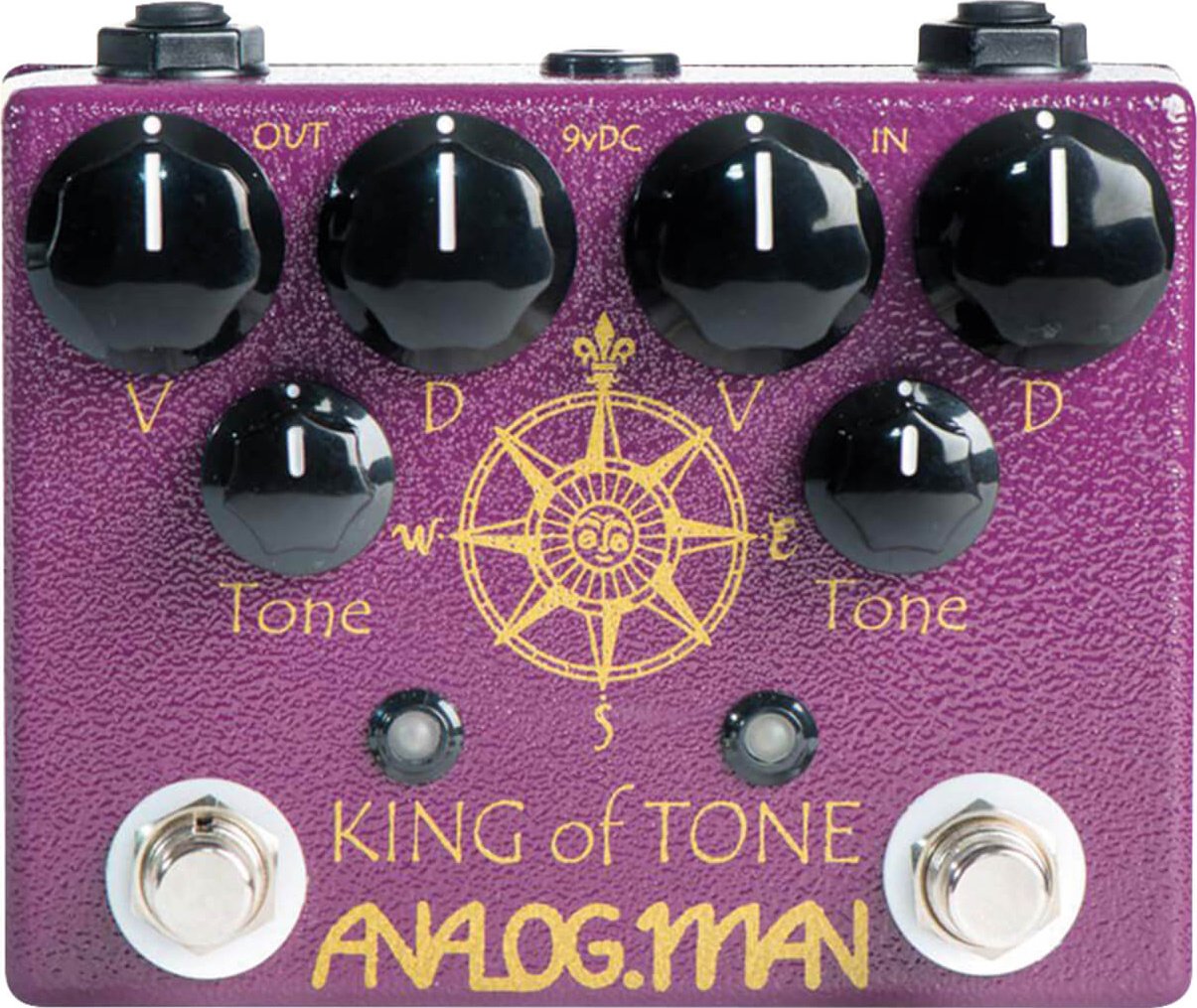 Analogman King of Tone - Pedal on ModularGrid