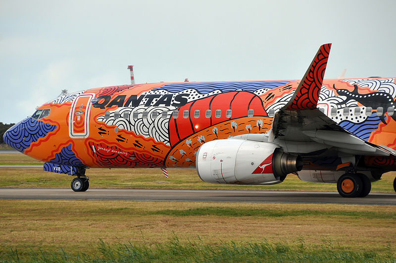 Yananyi Dreaming: Qantas Boeing 737-838 VH-VXB by NG Models