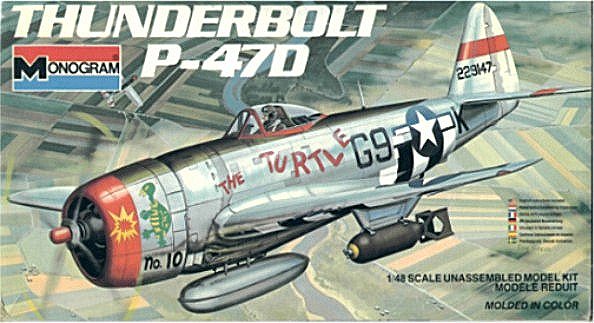 Monogram 1/48 P-47D Thunderbolt