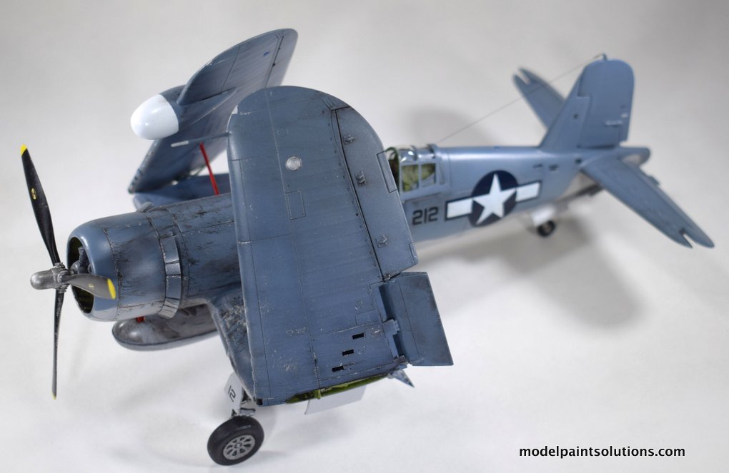 The Tamiya F4U-1 Bird Cage Corsair Night Fighter | Model Paint