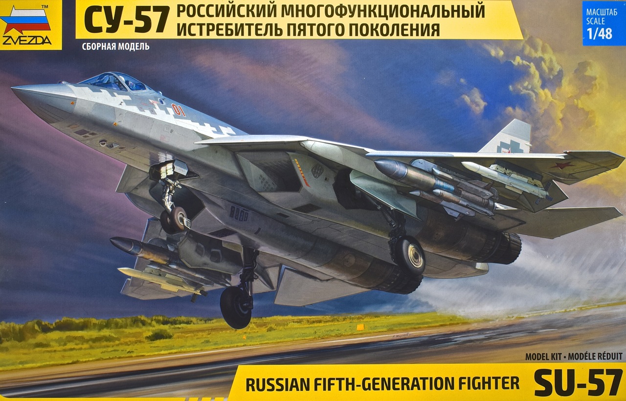Zvezda 1/48 Su-57 Felon | Model Paint Solutions