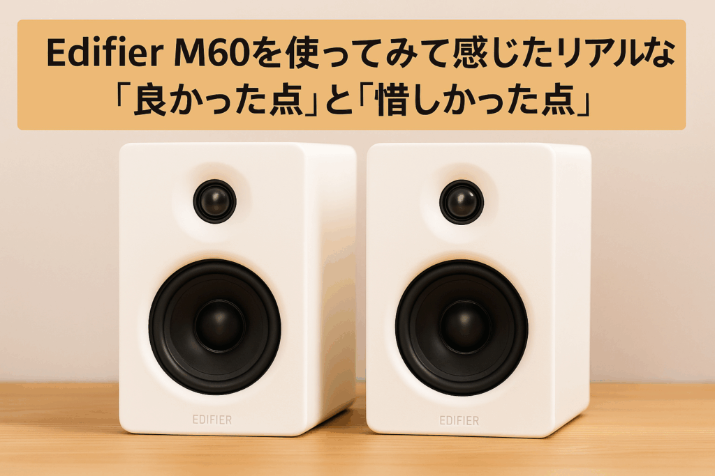 モダンジャズ初心者も納得！Edifier M60実機レビュー | モダンジャズ NOTES