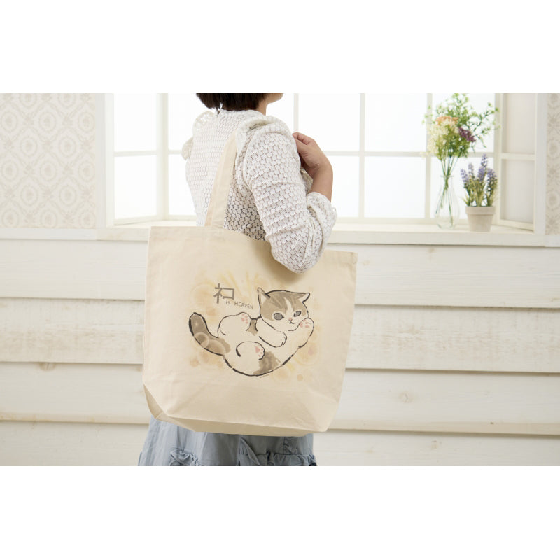 mofusand展 大きめトートバッグ(ネコ is HEAVEN) | mofusandもふもふ