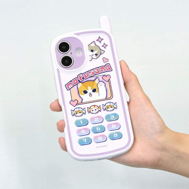mofusand レトロガラケー風ケース(ホワイト) | mofusandもふもふマーケット