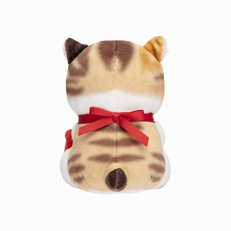 mofusand にゃんこが見守るデスクトップひっかけぬいぐるみ(めで鯛