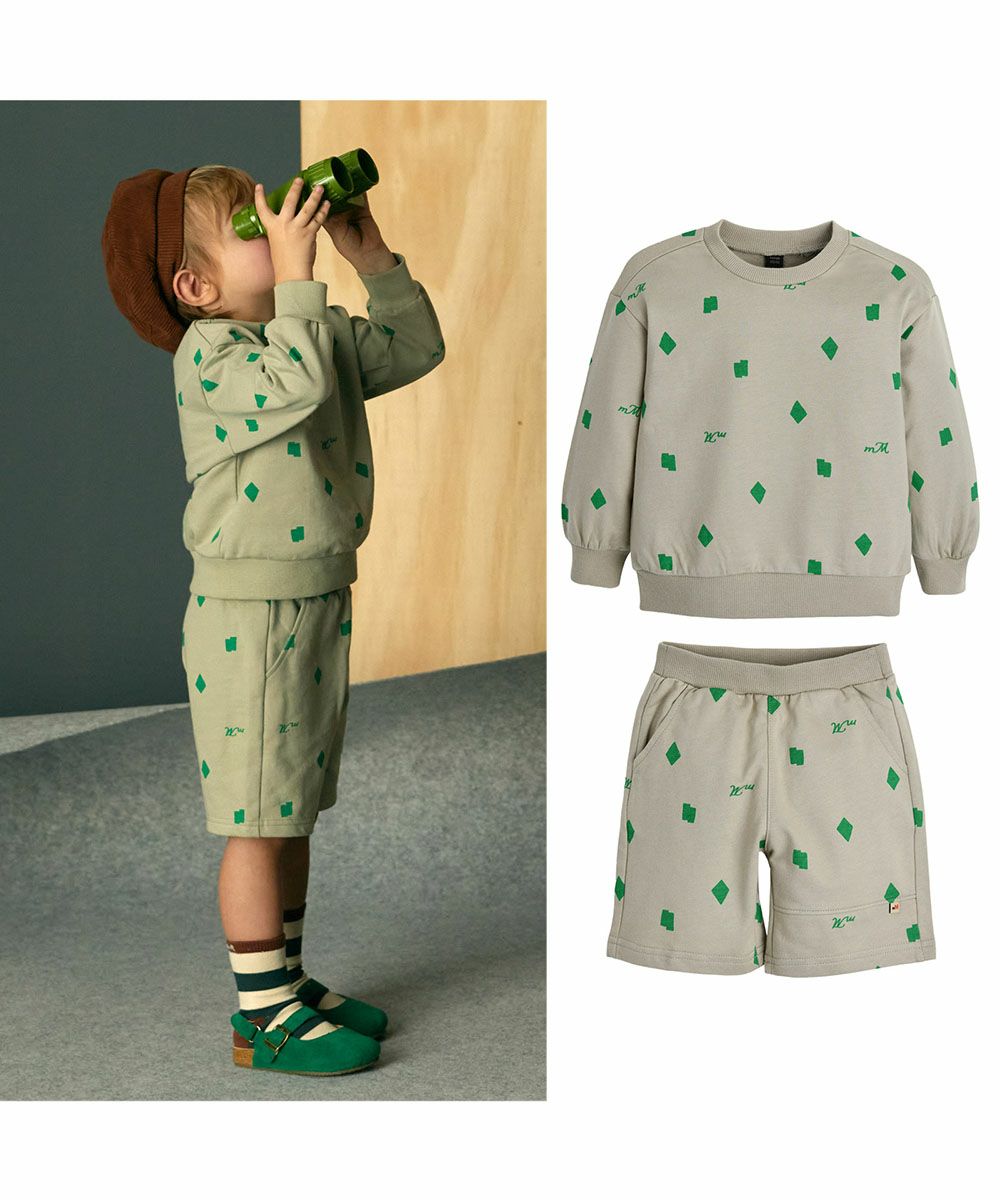 セットアップ】プライトップス＆5分丈パンツ | おしゃれな子供服