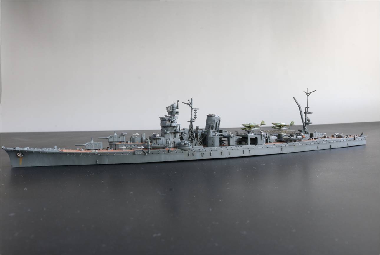誰でも作れる1/700艦艇模型 軽巡洋艦 能代 | 誰でも作れる1/700艦艇