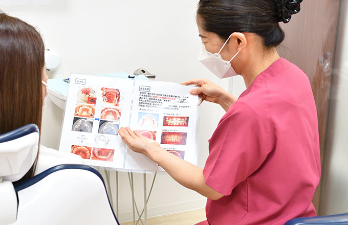 初診の流れ｜見えにくい装置で矯正治療を行なう津田沼（奏の杜）のもり