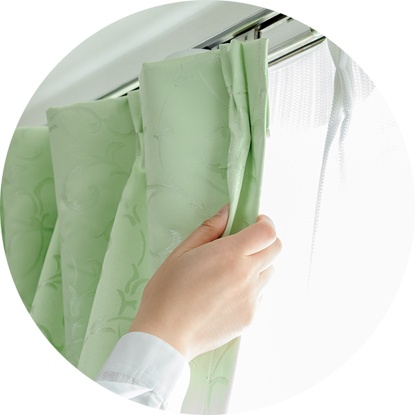 めざましカーテン mornin' plus (モーニンプラス）