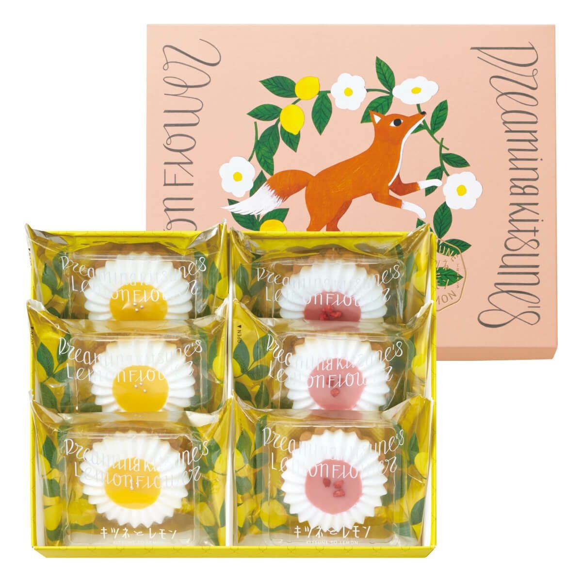 レモンフラワー＆イチゴフラワー 6個入 | モロゾフオンラインショップ