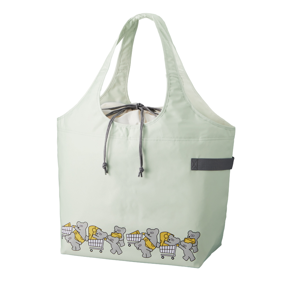 ねずみのANDY クルリトクーラービッグマルシェバッグ | MOTTERU