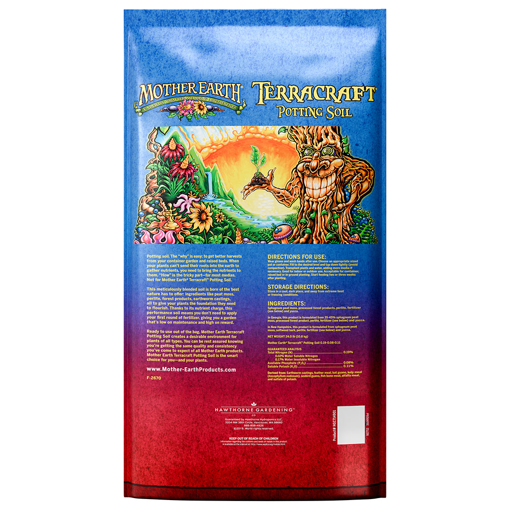 Mother Earth Terracraft Potting Soil – All Purpose Mix - Mother