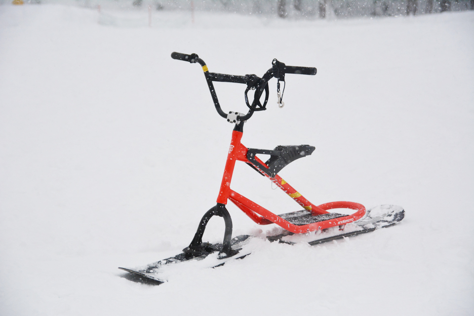 スノーモト編】スキー場でできるバイク遊び？スノースクート