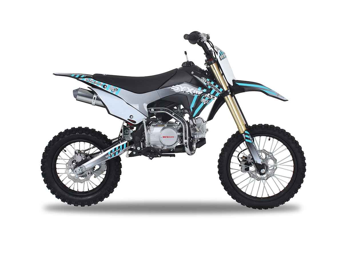 Ice Bear Whip 125 Pit/dirt Bike, Kick Start, 4 Speed Manual Trans, 17