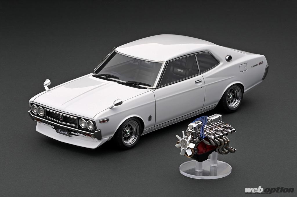 街道レーサー仕様のブタケツローレルが1/18スケール化！」L28改