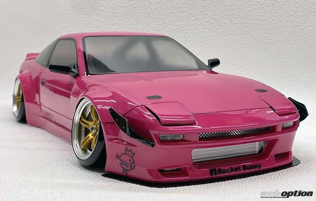 このクオリティはもはや実車!?」パンデムV3仕様180SXのラジコンボディ