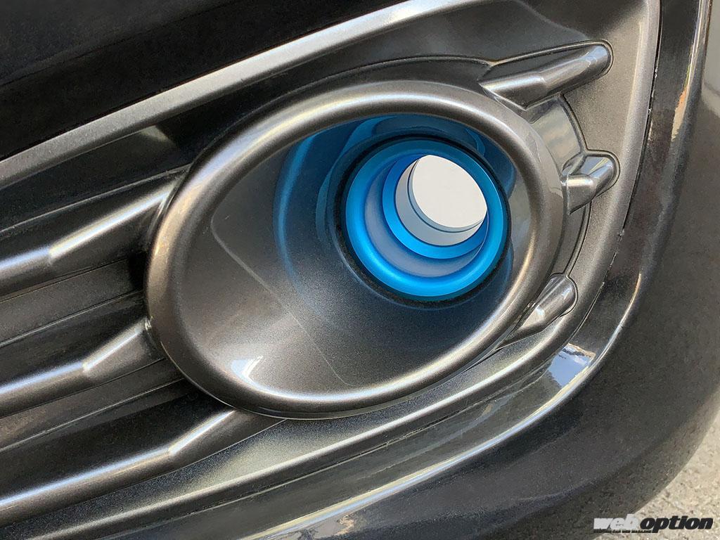 歴代スイスポの純正フォグをスマートにダクト化！」マルチに使えるエア