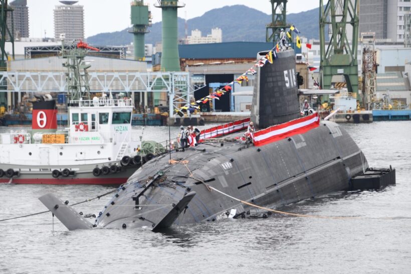 最新鋭潜水艦「そうげい」が進水。高い潜航能力と攻撃能力で日本の海を
