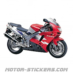 Kawasaki ZX-9R 1997 adesivi