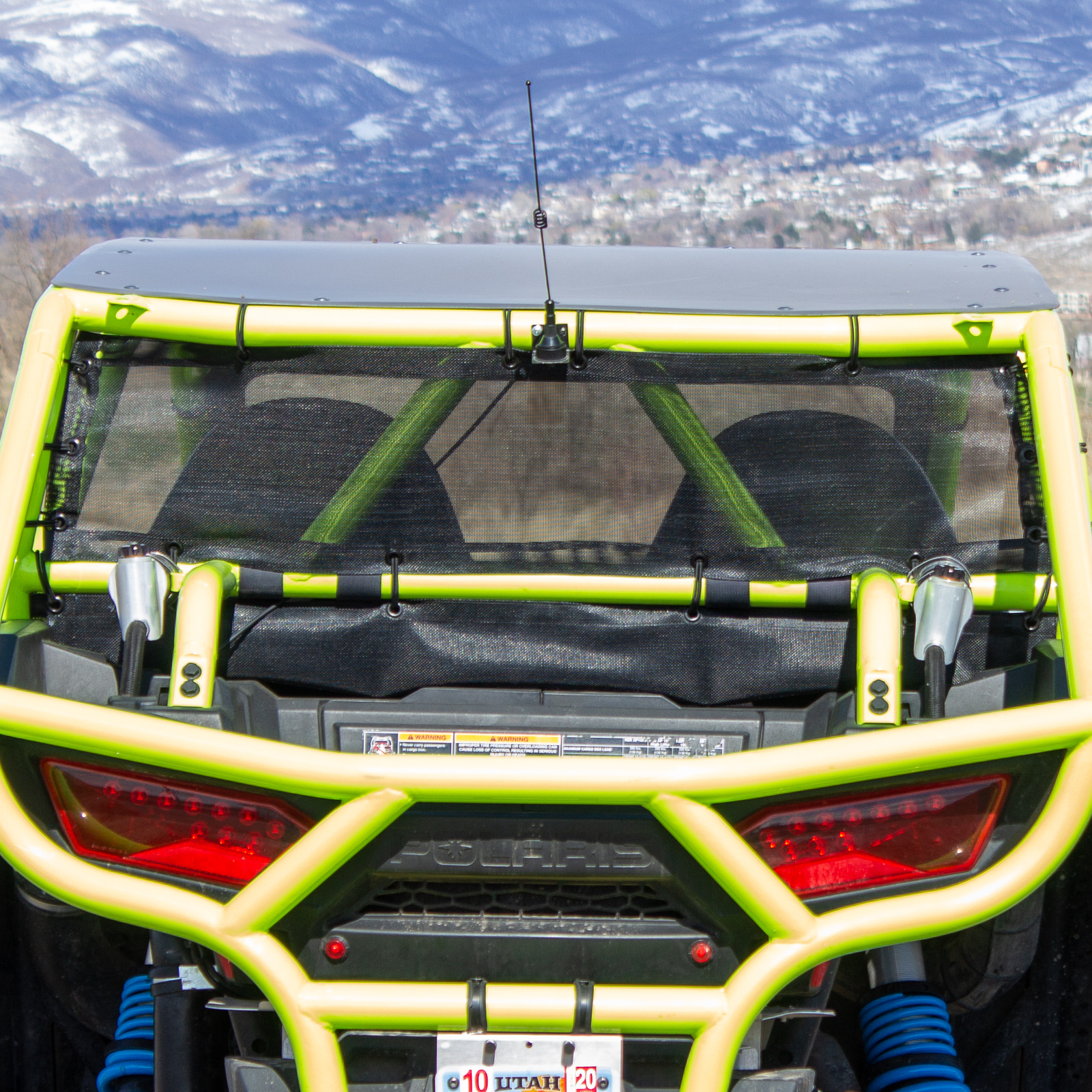 Ron Green Custom Cages - RZR - Rear Window | MOTOROOF