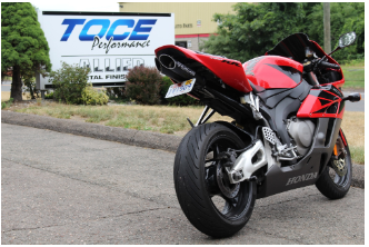 TOCE T-Slash Slip-On Exhaust: Honda CBR 1000RR (2004-2007)