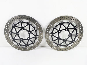 2016 Kawasaki ZX10R Ninja Brembo Front Brake Disc Rotor Set 41080