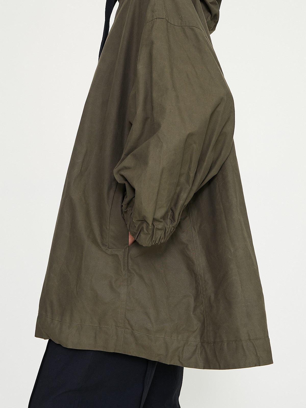 Toogood - The Explorer Coat in Wax Cotton Heath – Mouki Mou