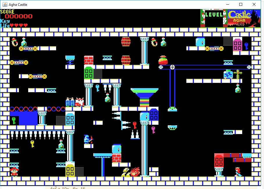 User levels for The Castle a.k.a. ザ・キャッスル