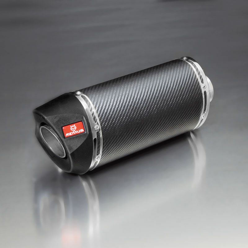 REMUS SPORT FLOW スリップオン・マフラー カーボン EC適合 125DUKE/RC