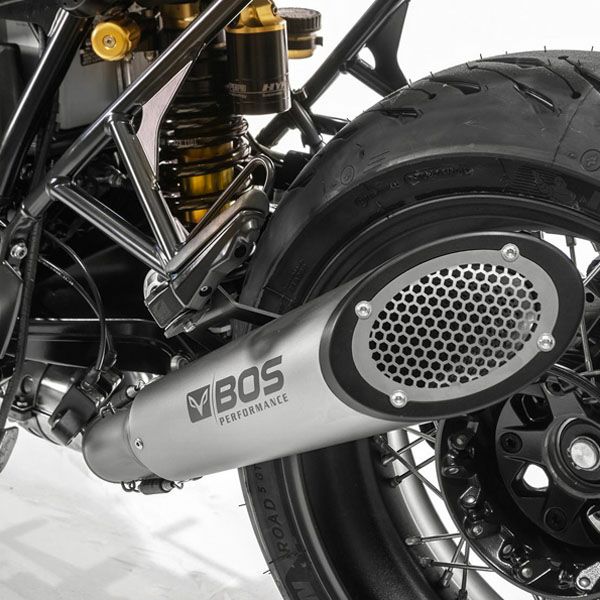 BMW RnineT フルエキゾースト マフラー シルバー FCRオリジナル