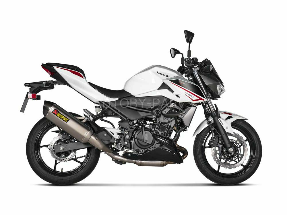 アクラポビッチ製のKAWASAKI Z400 (19-24) / NINJA 400 (18-24)専用