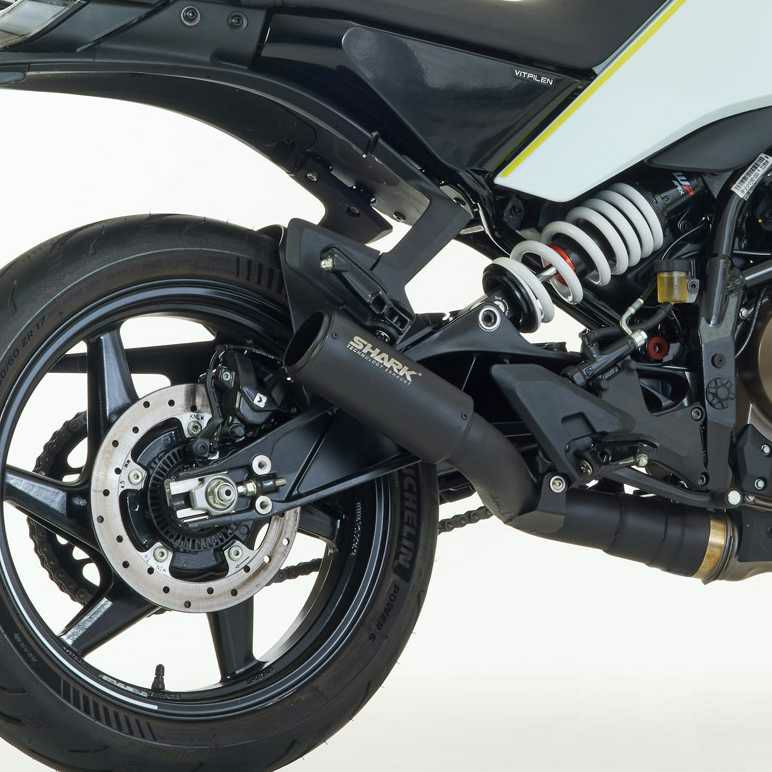 SHARK スリップオンマフラー RCT ステンレス HUSQVARNA Svartpilen 125