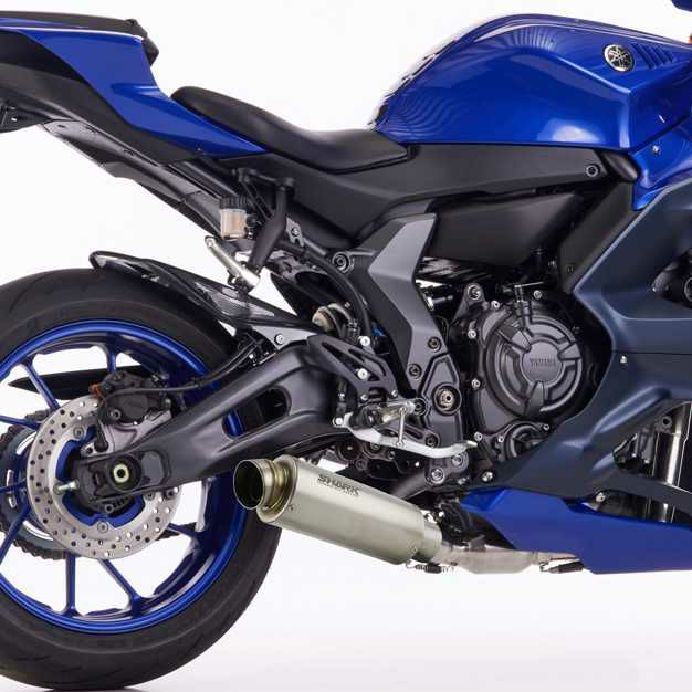 YZF-R7 2023～, MT-07 17～23 フルエキゾーストマフラー USヨシムラ