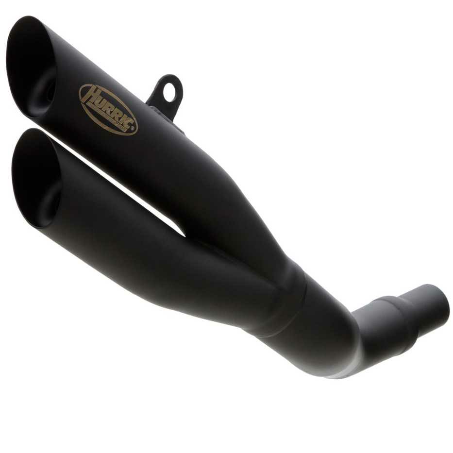 HURRIC スリップオンマフラー Pro 2 マットブラック HUSQVARNA