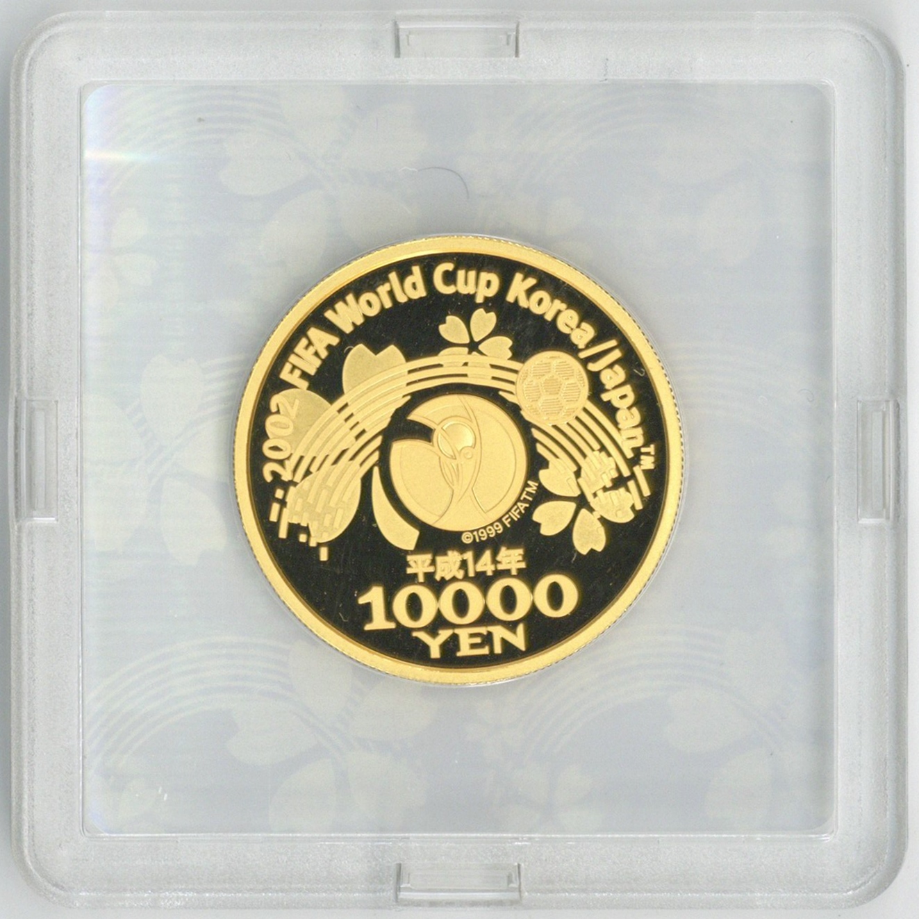 業界最安値】2002 FIFA ワールドカップ記念 1万円 金貨 15.6g