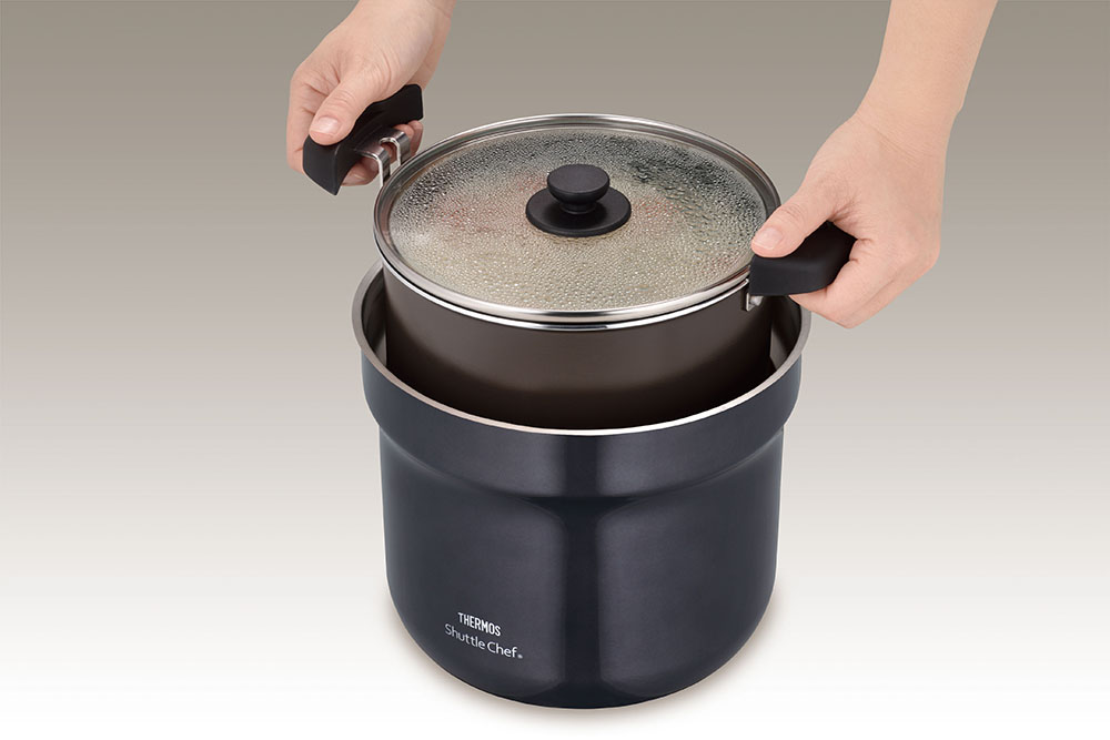 真空保温調理器 シャトルシェフ 4.3L 4～6人用 KBJ-4501 ｜ ミスター