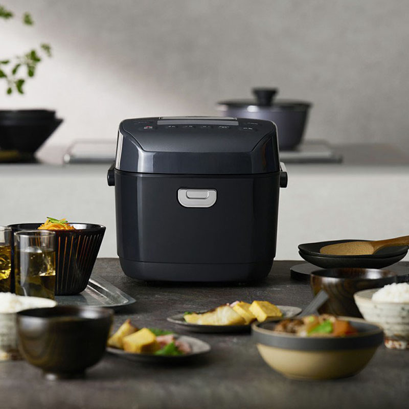5.5合炊き 圧力IH炊飯炊飯ジャー ブラック RC-PDA50-B ブラック