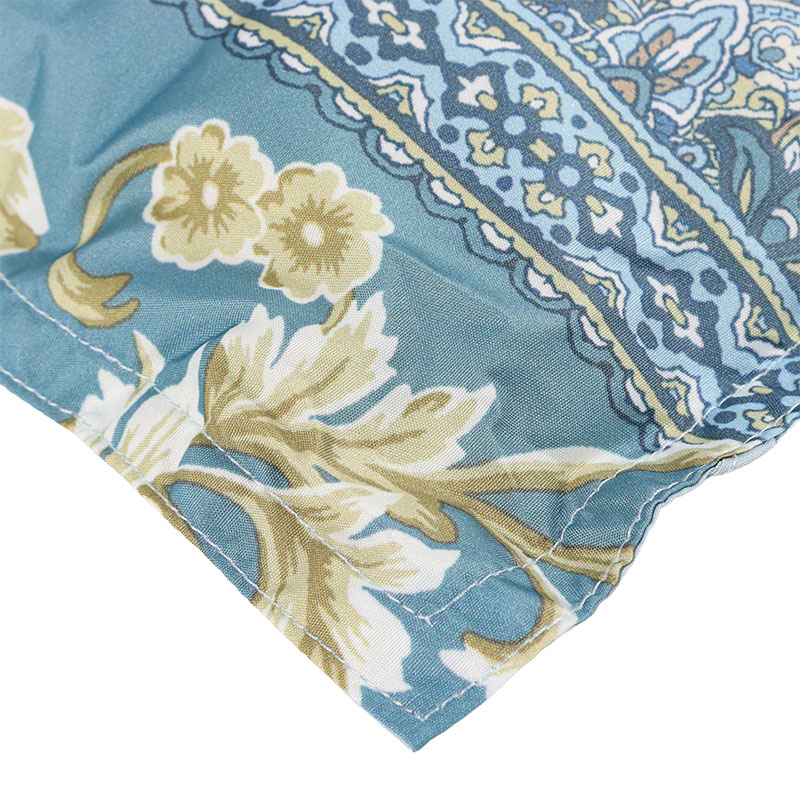 羽毛掛けふとん シングルロング(150×210cm)スエグラ ブルー