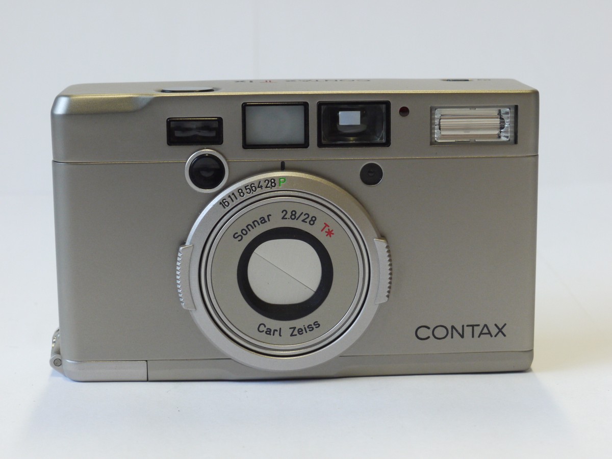 Contax Tix 35mm APS Compact Autofocus camera, Silver Grey coloured