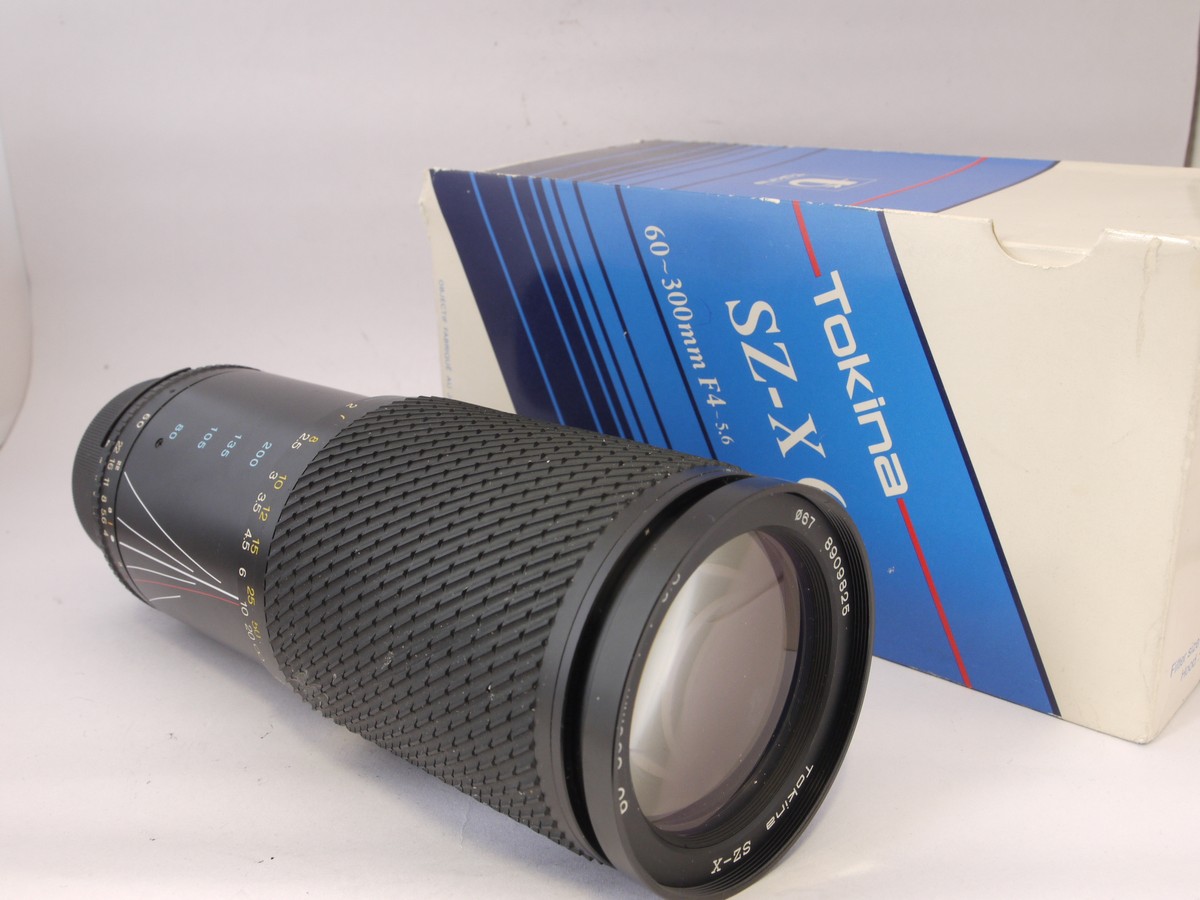 Tokina 60-300mm f4 SZ-X 630 manual zoom/focus lens in Nikon AIS