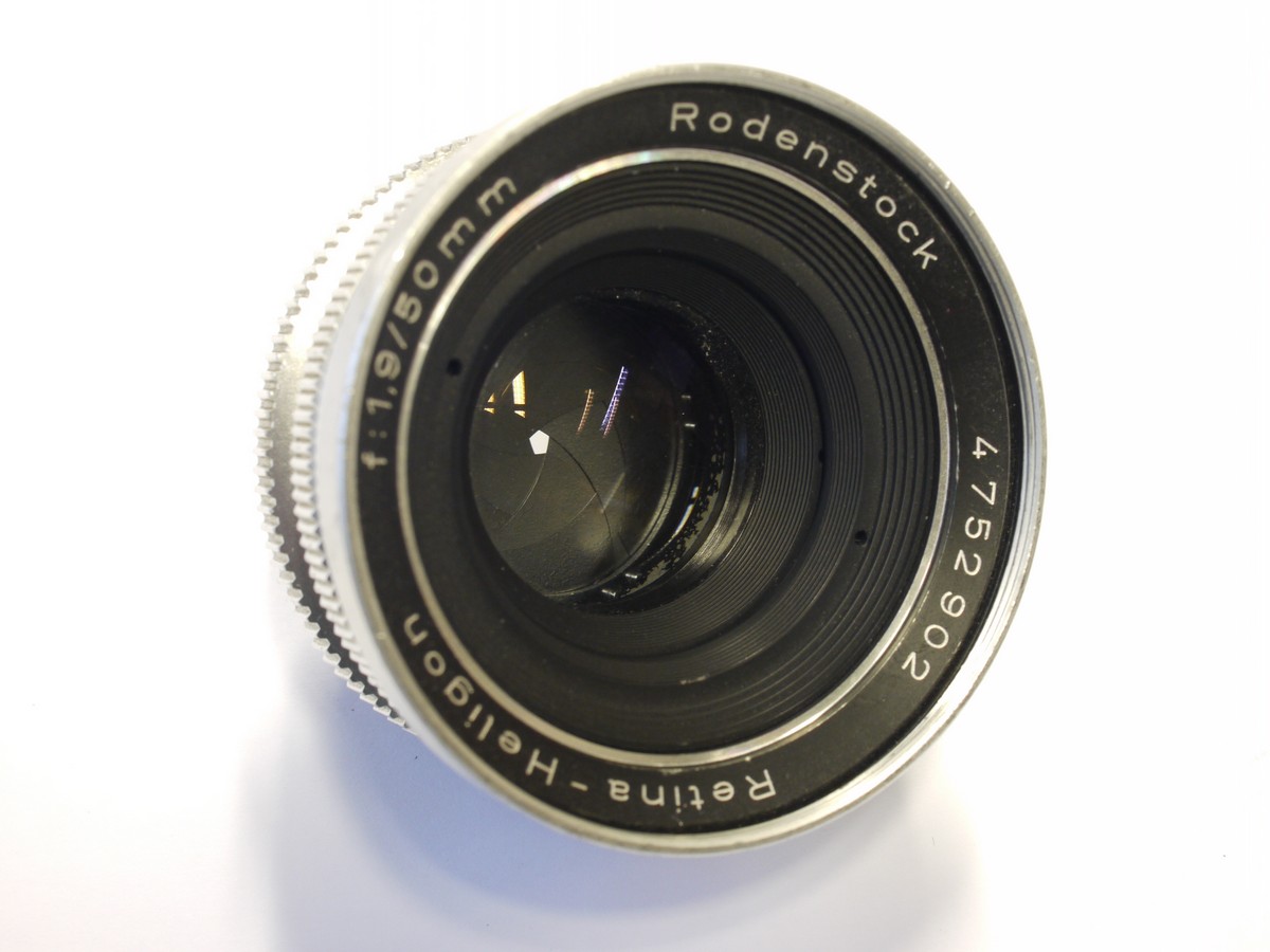 Rodenstock 50mm f1.9 Retina-Heligon DKL mount lens + Kodak Keeper