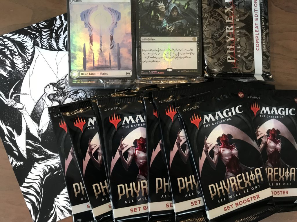 MTG】【開封】ファイレクシア：完全なる統一 Bundle: Compleat Edition