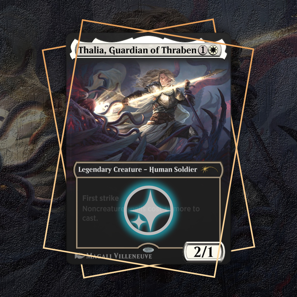 Magic MTG Arena Thalia Beyond the Helvault Secret Lair Code