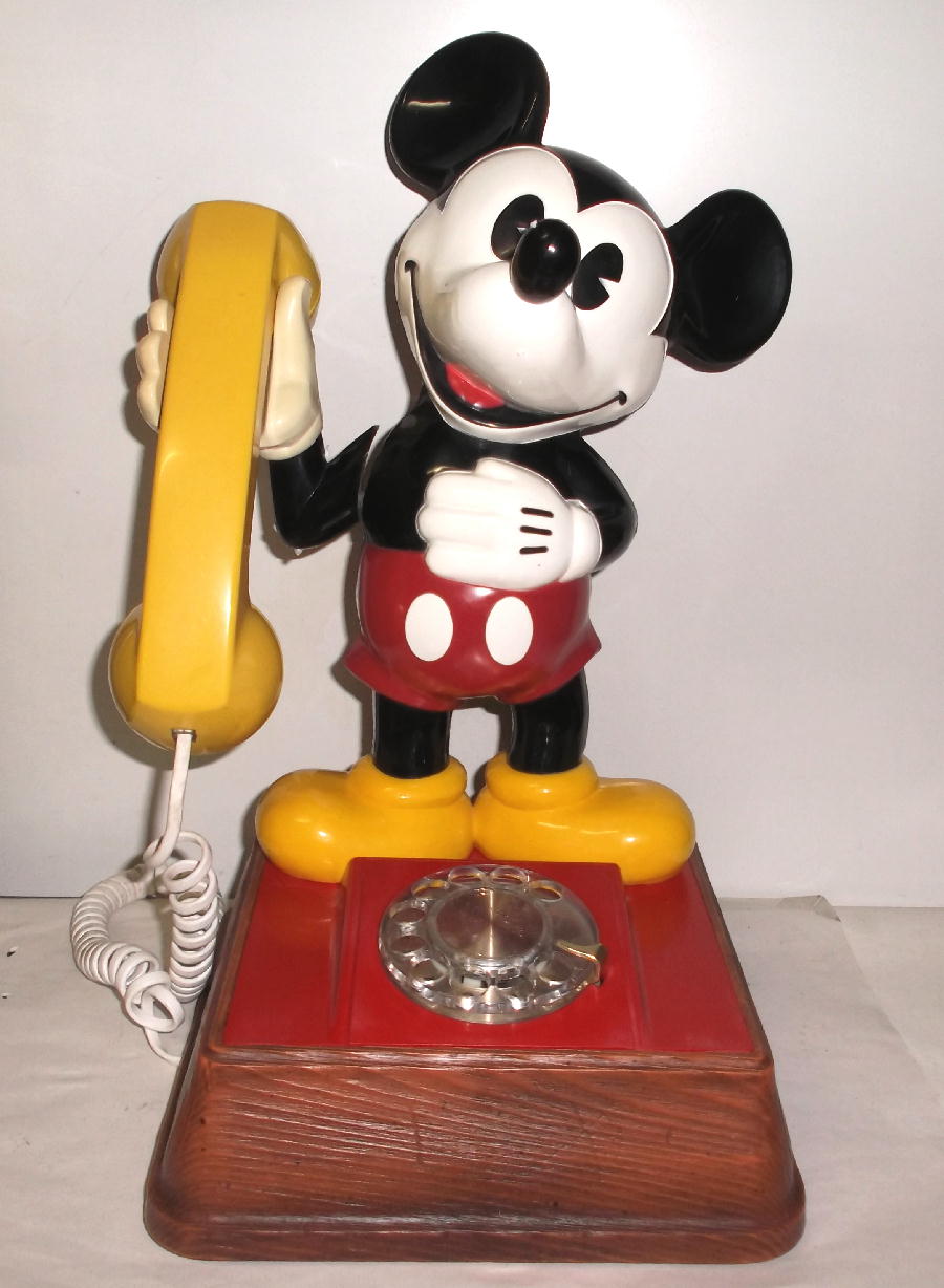 ミッキーマウス,MickeyMouse,ディズニー,電話機,Disney,ヴィンテージ