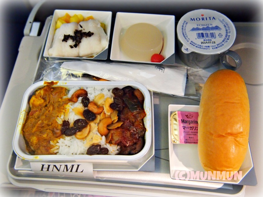 機内食マニア：20130824マレーシア航空MH89便のHindu機内食☆ | インド