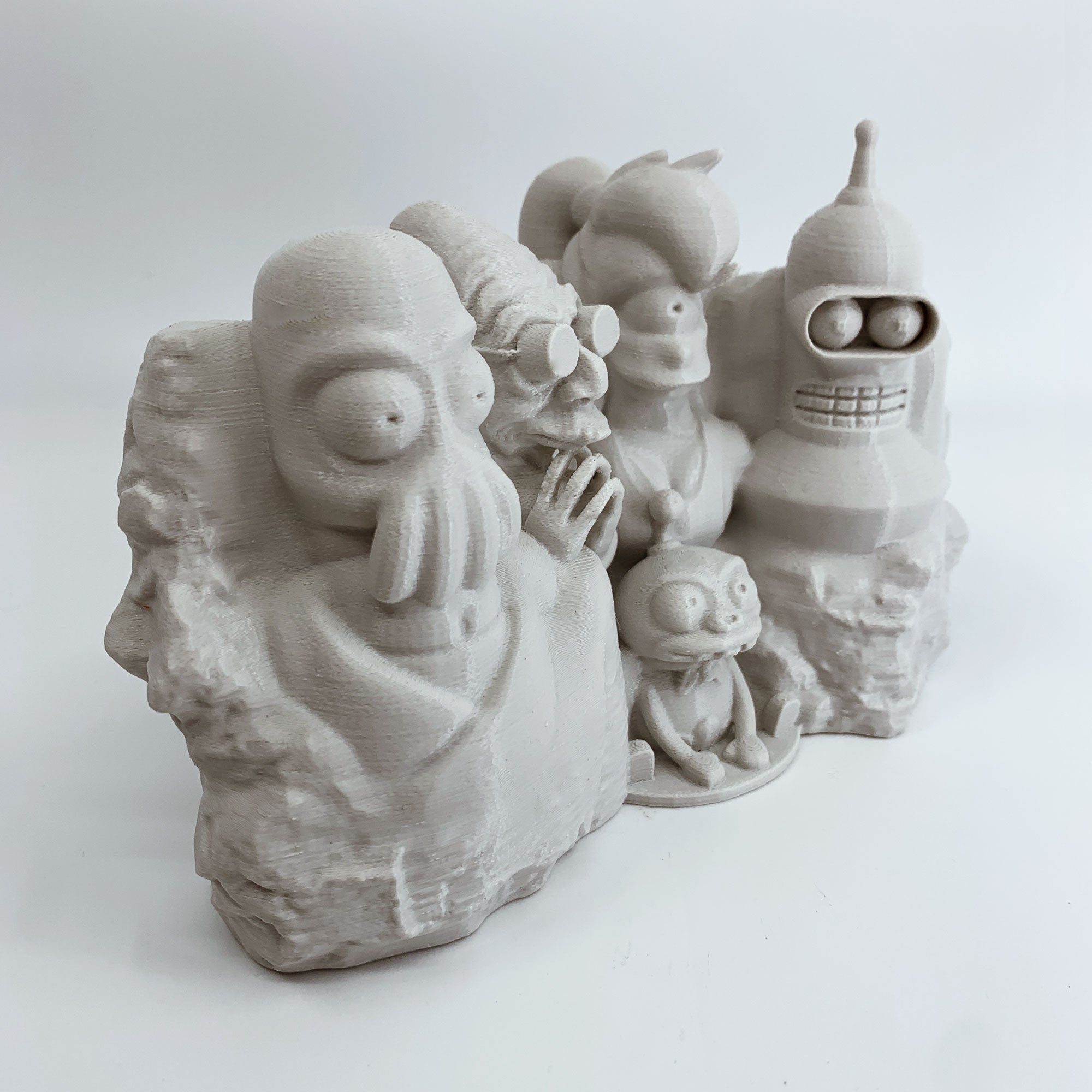 Futurama | Mt. Rushmore | Desert Sand | 3 Sizes Available – Muckychris