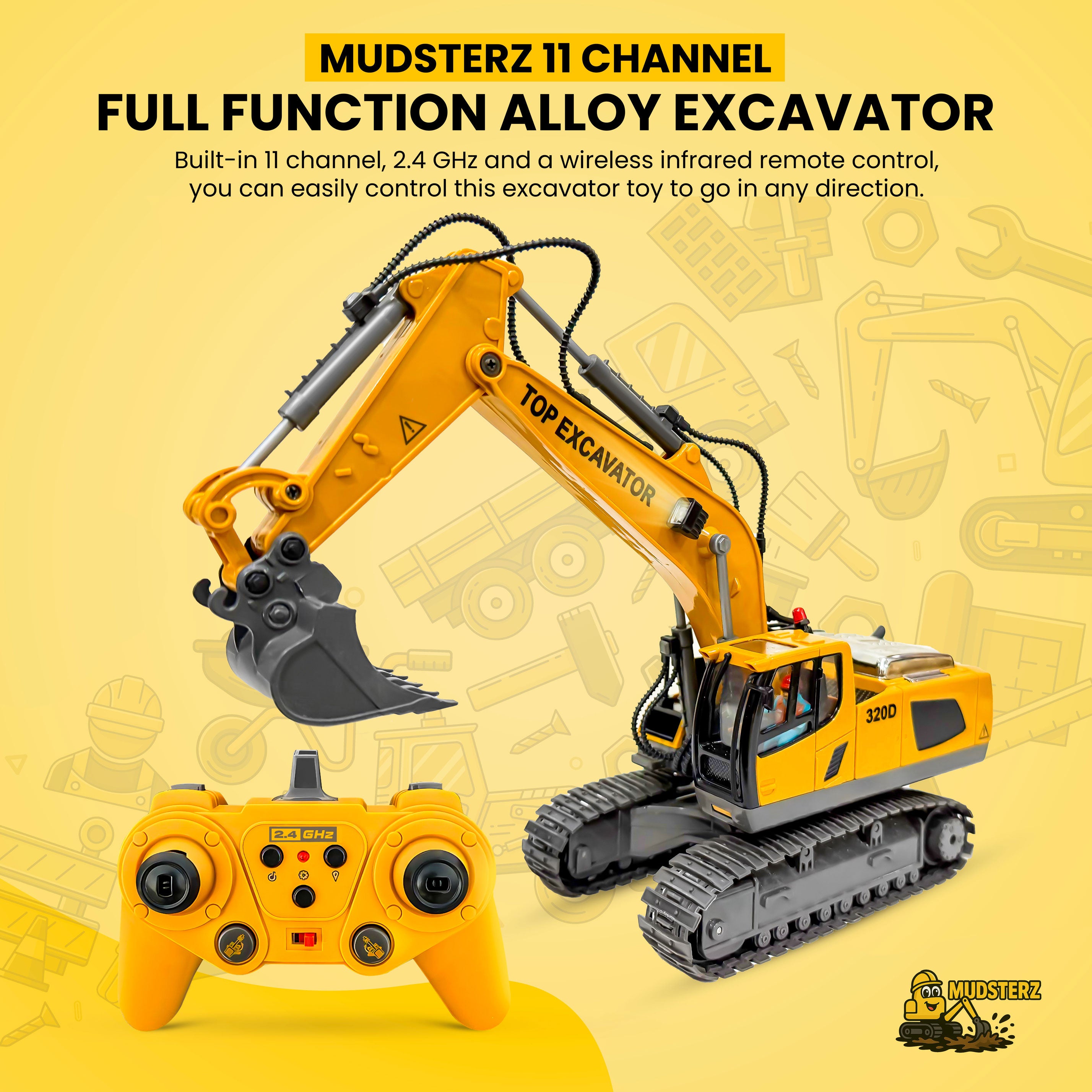 Mudsterz™ | Command the Site. Conquer the Dirt.